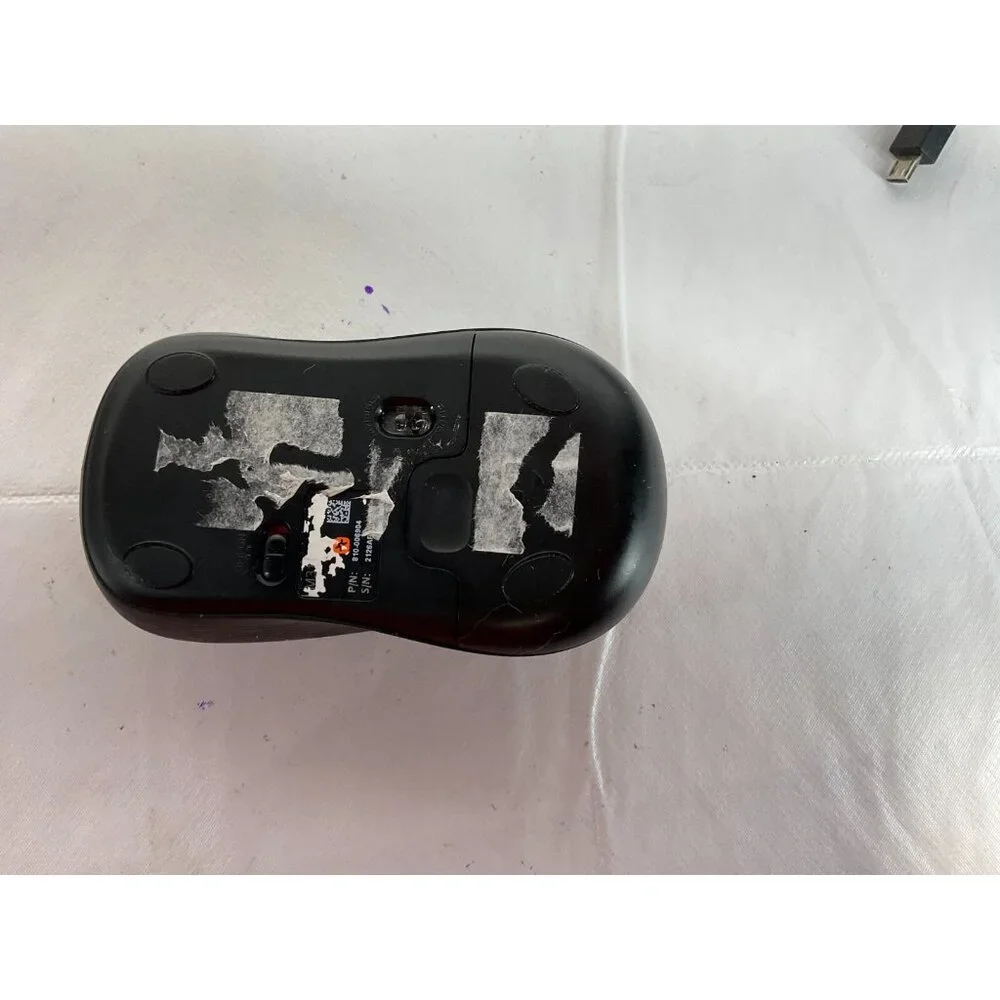 Logitech M-R0050 Wireless Optical Mouse w/ USB Nano Receiver Tested Working